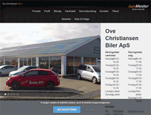 Tablet Screenshot of ocbiler.dk